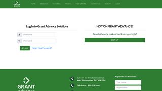 Log In to Grant Advance Solutions