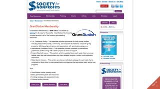 GrantStation | Society for Nonprofits - snpo.org