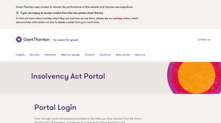 Turnkey Insolvency Services - Portal Login