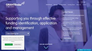 GRANTfinder: Funding Identification, Application and Management