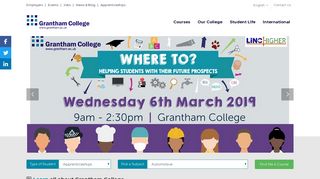Grantham College: Welcome