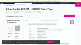 Orientation-Quiz-2017.PDF - 12.161201 7 Review Test Submission ...