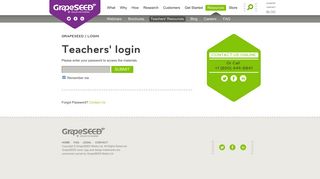GrapeSEED - Teachers' Resources
