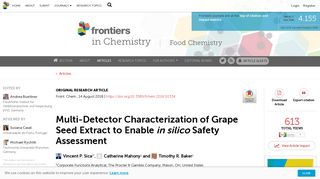 Frontiers | Multi-Detector Characterization of Grape Seed Extract to ...