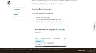 All About List Stats - MailChimp