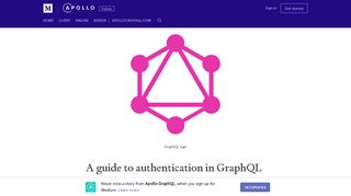 A guide to authentication in GraphQL – Apollo GraphQL