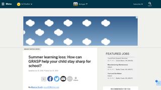 Summer learning loss: How can GRASP help your child stay sharp for ...
