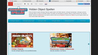 Gratis online Hidden Object spellen