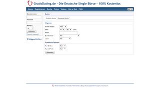GratisDating.de - Die Deutsche Single Börse - 100% Kostenlos