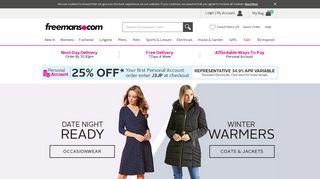 Freemans | For fashion, footwear, electricals, home & garden and more