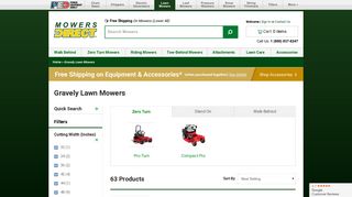 Gravely Lawn Mowers - Mowers Direct
