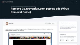 Remove Go.gravenfun.com pop-up ads (Virus Removal Guide)