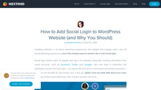 How to Add Social Login to WordPress Website (and Why You Should ...