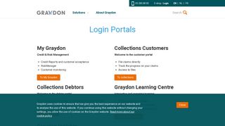 Login Portals | Graydon BE