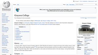 Grayson College - Wikipedia