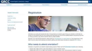 Registration | Grand Rapids Community College