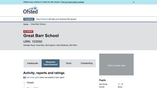 Ofsted | Great Barr School