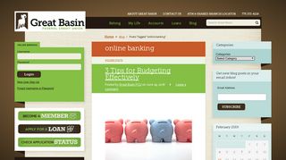 Online Banking - Great Basin Federal Credit Union
