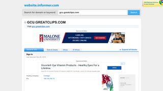 gcu.greatclips.com at Website Informer. Sign In. Visit Gcu Greatclips.