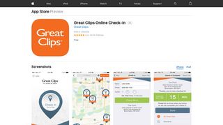 Great Clips Online Check-in on the App Store - iTunes - Apple