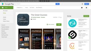 The Great Courses - Apps on Google Play