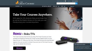 We've Got Apps for Your Devices - The Great Courses