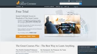 The Great Courses Plus