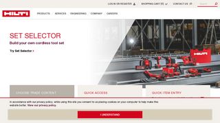 Power Tools, Fasteners and Software for Construction - Hilti USA