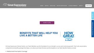 Benefits - Great Expressions Dental Centers