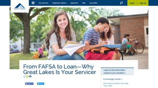 From FAFSA to Loan—Great Lakes Services Student Loans