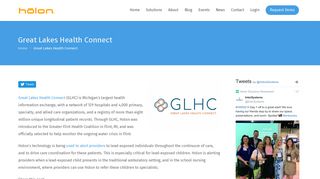 Great Lakes Health Connect | Holon Solutions