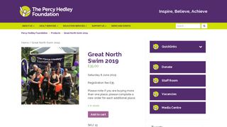 Great North Swim 2019 | Percy Hedley Foundation