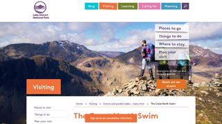 The Great North Swim : Lake District National Park