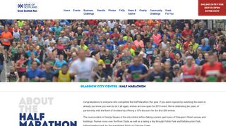 Bank of Scotland Great Scottish Run Half Marathon | Events | Bank of ...