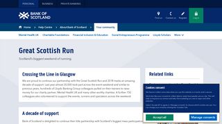 Bank of Scotland | Great Scottish Run | Helpcentre