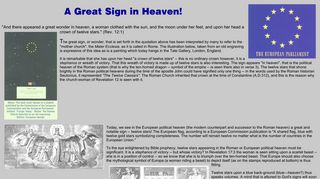 A Great Sign in Heaven! - Bible Magazine