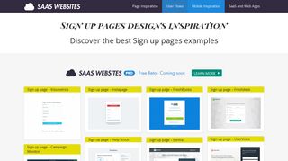 Best Sign up pages designs inspiration - Discover the best SaaS ...