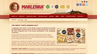 THE GREAT TASTE AWARDS 2017 | Marlenka