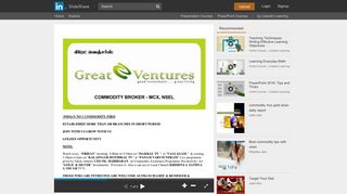 Gold & Silver , Great Ventures ( Commodity Trading) Tuticorin ...