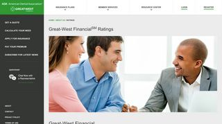 Great-West Financial   Ratings | ADA-Sponsored Insurance Plans ...