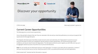 Careers Center | Current Career Opportunities - Great-West Life - iCIMS
