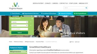 GreatWest Healthcare - Virginia Mason, Seattle, WA