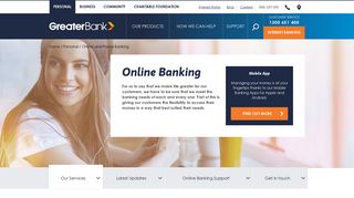 Banking Online - Online Bank Accounts | Greater Bank Limited