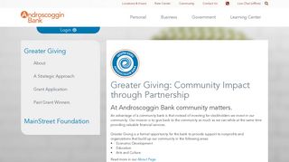 Greater Giving Home - Androscoggin Bank