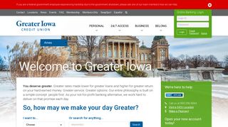 Greater Iowa Credit Union - Des Moines Iowa
