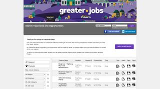 Login - Welcome to the greater.jobs Recruitment Website