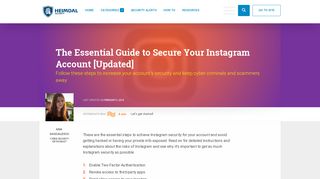 The Essential Guide to Secure Your Instagram Account [Updated]