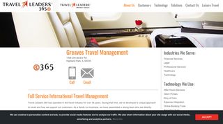 About Us - Why Greaves Travel Management?