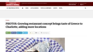 Greek-focused Greco Fresh Grille adding more restaurants in ...