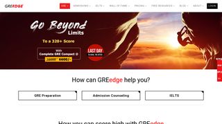 GREedge | GRE Preparation Courses Online | GRE Online Coaching ...